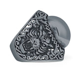 Oxidized Tiger Ring