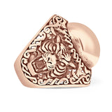 Oxidized Tiger Ring