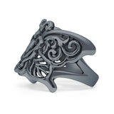 Filigree Butterfly Rings