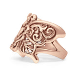 Filigree Butterfly Rings