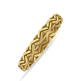 Ocean Wave Thin Band Ring