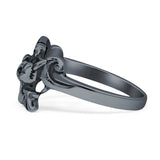 Oxidized Dragon Ring