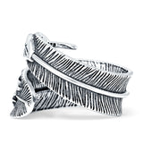 Feather Spoon Ring