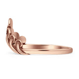 Oxidized Chevron Ring