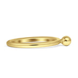 Stackable Full Ball Ring