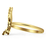 Flying Majestic Bald Eagle Ring