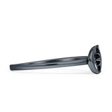  Oxidized Moon Star Ring