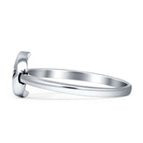 Crescent Moon Ring