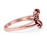 Flower & Heart Ring