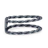 Twisted Rope Ring
