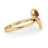 Mushroom Heart Ring