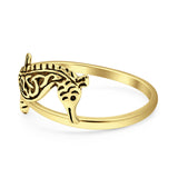 Celtic Seahorse Ring