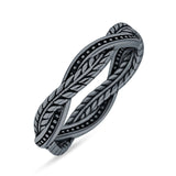 Twisted Leaf Vine Ring
