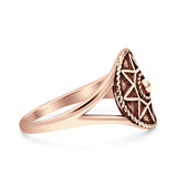 Split Shank Star Ring