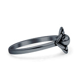 Oxidized Spider Ring