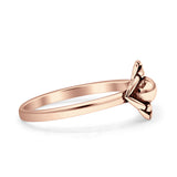 Oxidized Spider Ring