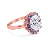 Art Deco Oval Natural Stone Ring
