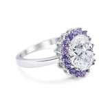 Art Deco Oval Natural Stone Ring