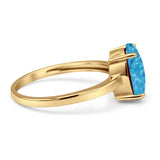 Oval Solitaire Ring