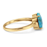 Oval Solitaire Ring