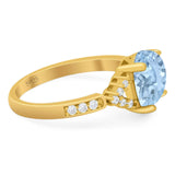 Art Deco Oval Natural Stone Ring