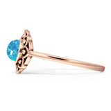 Lotus Flower Mandala Ring