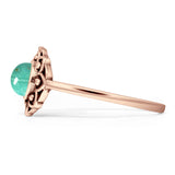 Lotus Flower Mandala Ring
