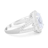 Art Deco Oval Natural Stone Ring