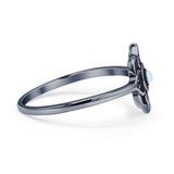 Round Floral Ring