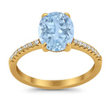 Art Deco Oval Natural Stone Wedding Ring