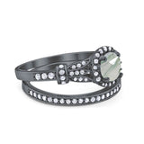 Art Deco Two Piece Bridal Ring