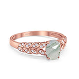 Oval Natural Stone Vintage Marquise Style Ring