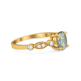 Art Deco Oval Marquise Style Ring