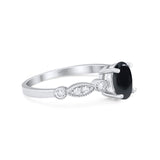 Art Deco Oval Marquise Style Ring