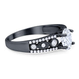 Vintage Style Oval Natural Stone Ring