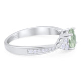 Vintage Style Round Natural Stone Ring