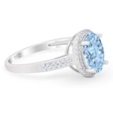 Art Deco Oval Natural Stone Wedding Ring