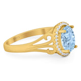 Art Deco Oval Natural Stone Filigree Ring
