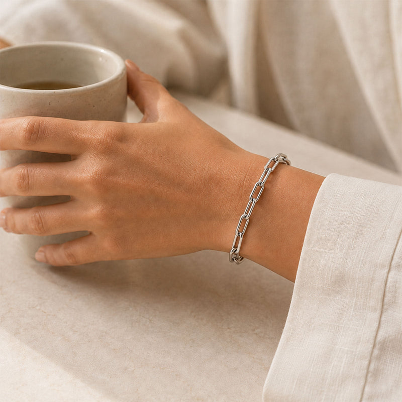 Paperclip Link Bracelet