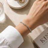 Mariner Link Bracelet Adjustable 925 Sterling Silver