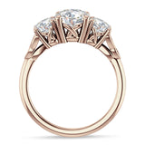 IGI Certified Round 1 Carat Lab Grown Diamond Trio Ring