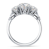 IGI Certified Round 1 Carat Lab Grown Diamond Trio Ring