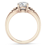 IGI Certified Round 1 Carat Lab Grown Diamond Flower Ring