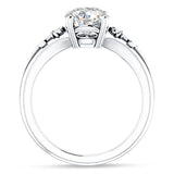IGI Certified Round 1 Carat Lab Grown Diamond Flower Ring
