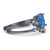Two Piece CZ Ring