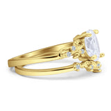 Two Piece CZ Ring