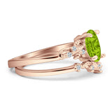 Two Piece CZ Ring