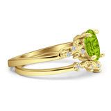 Two Piece CZ Ring