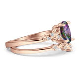 Two Piece CZ Ring