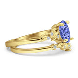 Two Piece CZ Ring